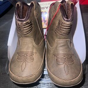 Ariat Kids Tan Western Boots